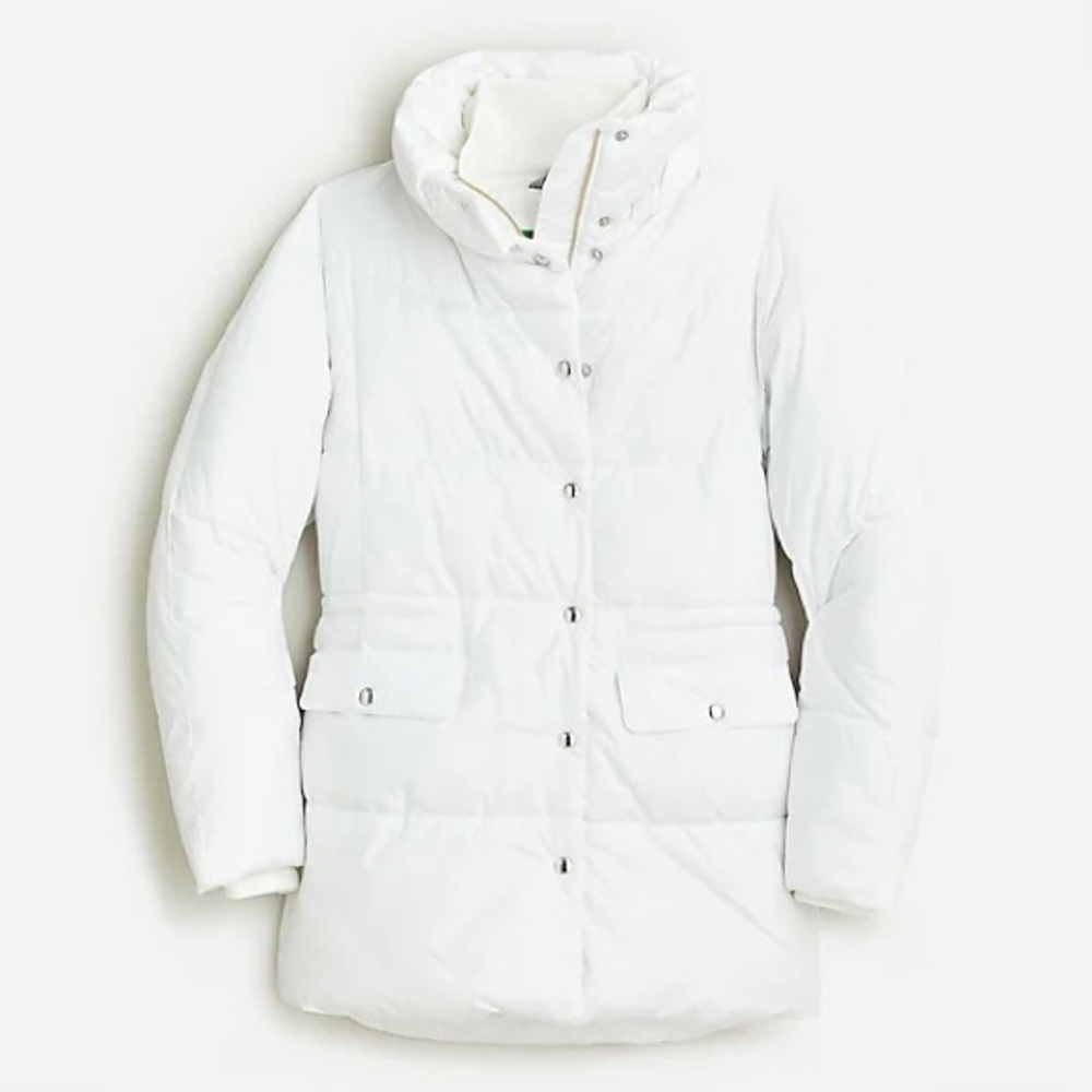 J Crew New Chateau Puffer Coat